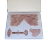 La Vie en Rose - Rose Quartz Eye Mask, Facial Roller, and Gua Sha Kit